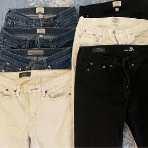 J Crew toothpick jeans